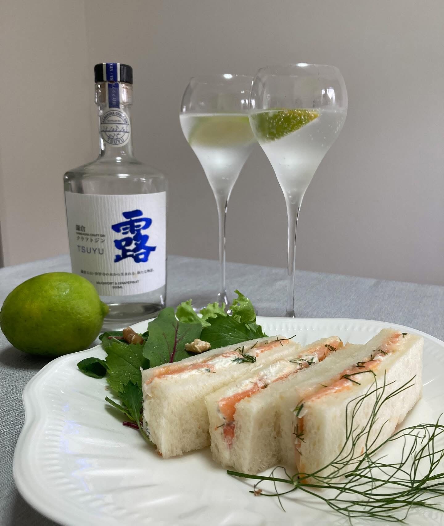 Aperitifu & 露 ~ vol.3　                              【 サーモン サンドウィッチ 】